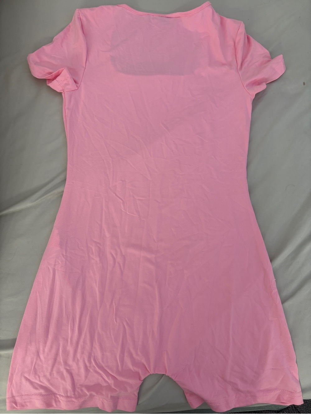 Women's Pink Short Sleeve Tee Dress